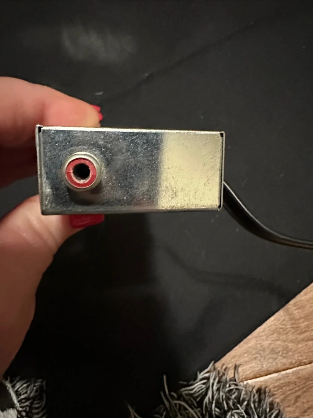 TV/Computer Antenna Switch Box - Black